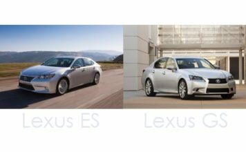 Lexus GS и Lexus ES сравнение